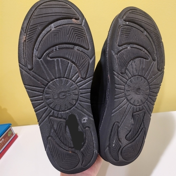 VGUC UGG Suede Sumner Tall Black Side Zipper Size 7 - Picture 12 of 12